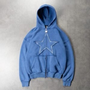 Chaqueta de chándal azul