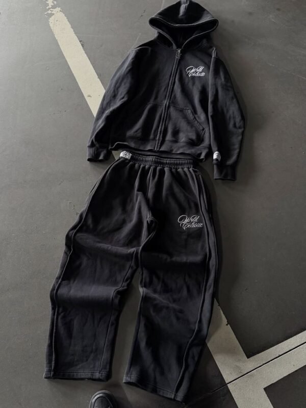 Conjunto de Chándal negro